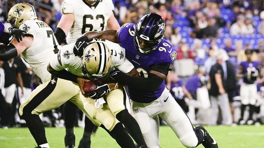 Ravens rookie Odafe Oweh fined for hit on Teddy Bridgewater (NFL)