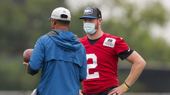 Colts welcome back QB Carson Wentz, O-line mates (NFL)