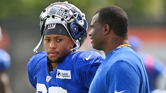 Report: Saquon Barkley to participate in drills vs. Patriots (NFL)