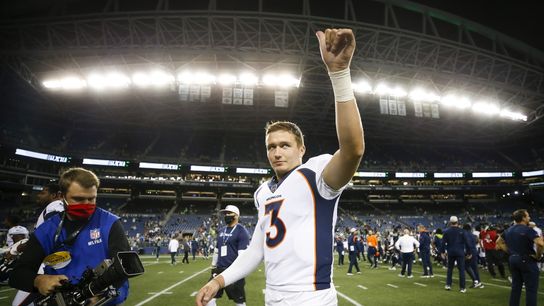 Seahawks stand behind Drew Lock, not chasing QBs (NFL)