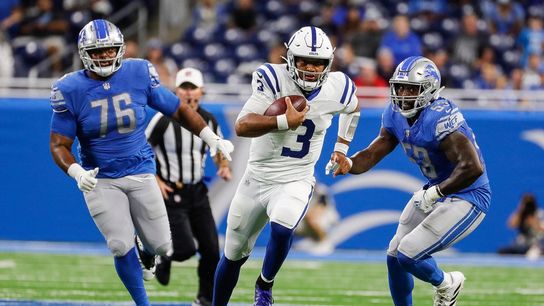 Reports: Colts QB Brett Hundley, not Jacob Eason, worked with starters Wednesday (NFL)