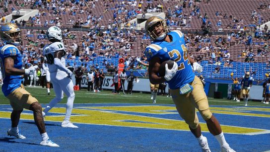 Zach Charbonnet runs for 3 TDs, UCLA routs Hawaii in opener (College Football)