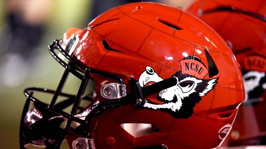 NC State S Rakeim Ashford stretchered off field (College Football)