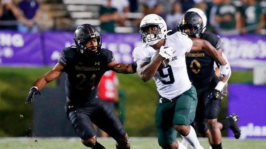 Kenneth Walker III, Michigan State power past Northwestern (College Football)