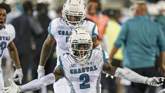 Reese White's big night lifts No. 17 Coastal Carolina past Kansas (College Football)