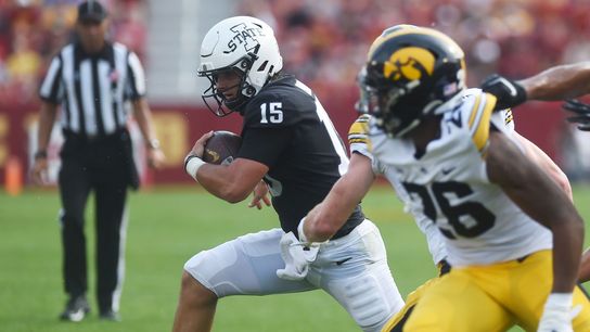No. 10 Iowa keeps Cy-Hawk Trophy, defeating No. 9 Iowa State (College Football)