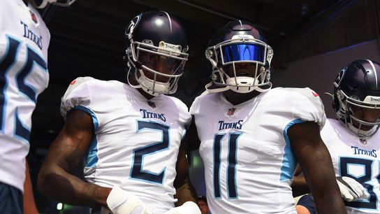 Titans WRs Julio Jones, A.J. Brown miss another practice (NFL)