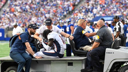 Broncos WR Jerry Jeudy to miss time with high ankle sprain (NFL)