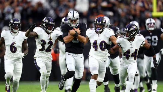 Report: Raiders QB Marcus Mariota (quad) sidelined (NFL)
