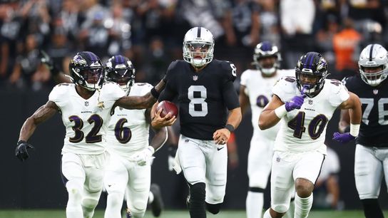 Report: Raiders place QB Marcus Mariota (quad) on IR (NFL)