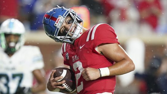 Matt Corral (7 TDs) leads No. 17 Ole Miss in rout (College Football)