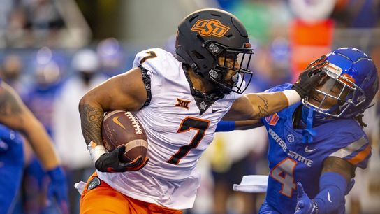 RB Jaylen Warren, Oklahoma State rumble past Boise State (College Football)