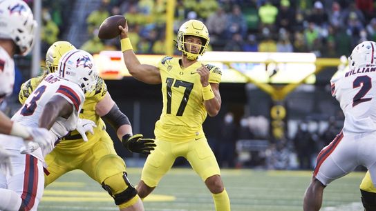 No. 3 Oregon anxious as Arizona arrives amid skid (College Football)