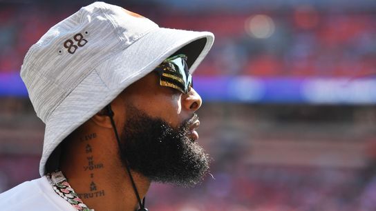 Browns WR Odell Beckham Jr. says 'we'll see' about Week 3 return (NFL)