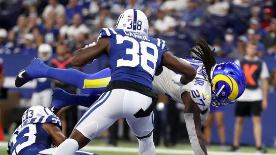 Rams rally, outlast Colts; Carson Wentz injured (NFL)