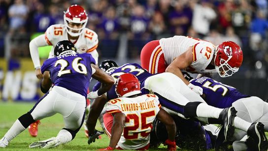 Ravens secure win over Chiefs after Clyde Edwards-Helaire’s late-game fumble (NFL)