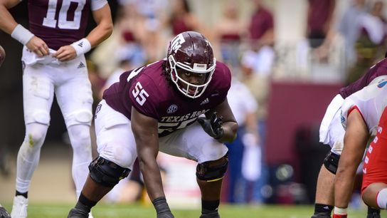 Texas A&M G Kenyon Green declares for NFL draft (College Football)
