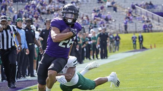 Evan Hull and Northwestern run over Ohio (College Football)