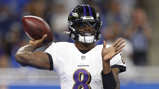Report: Lamar Jackson (back) misses practice for second straight day (NFL)