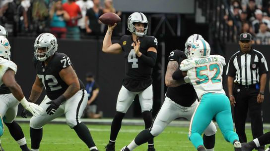 Raiders outlast Dolphins in OT to reach 3-0 (NFL)