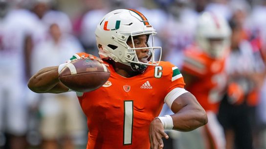 Hurricanes QB D'Eriq King (shoulder surgery) out for season (College Football)