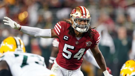 49ers LB Fred Warner (hamstring) listed as doubtful vs. Seahawks (NFL)