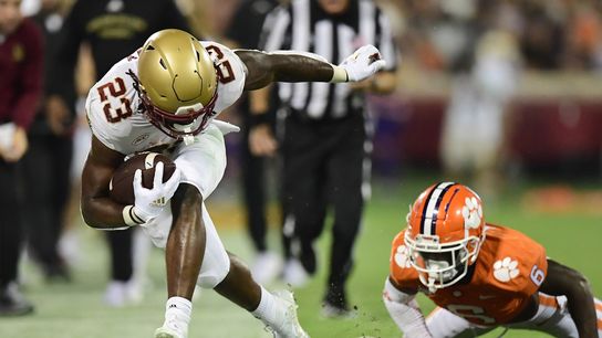 No. 25 Clemson outlasts visiting Boston College (College Football)