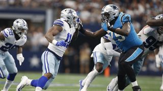 Panthers LT Cameron Erving ruled out vs. Giants (NFL)