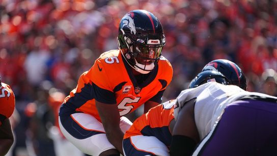 Report: Broncos QB Teddy Bridgewater cleared to start vs. Steelers (NFL)