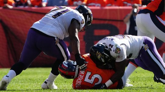Teddy Bridgewater knocked out of Ravens game with concussion (NFL)