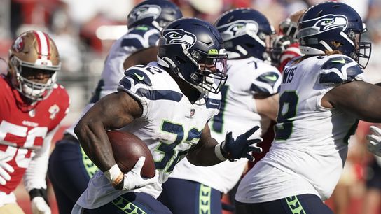Seahawks RB Chris Carson (neck) game-time decision vs. Rams (NFL)