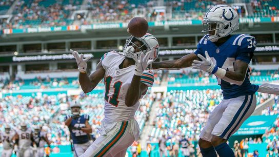 Dolphins WR DeVante Parker (hamstring) out vs. Bucs (NFL)