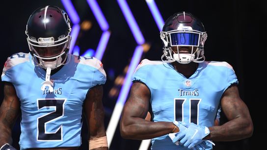 Titans' Julio Jones out, A.J. Brown in for Sunday (NFL)