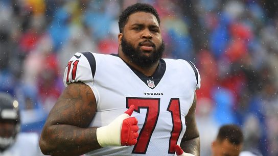 Texans RT Tytus Howard (hand) out indefinitely (NFL)