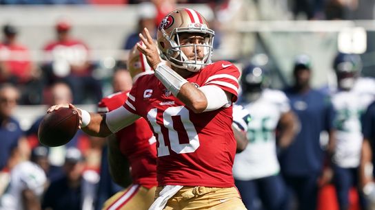 49ers QB Jimmy Garoppolo to start; Trey Lance (knee) out (NFL)