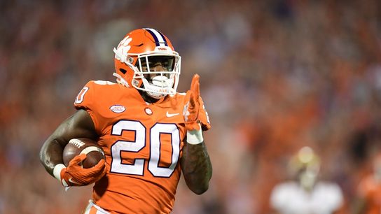 Clemson RB Kobe Pace (COVID-19) to miss Florida State game (College Football)