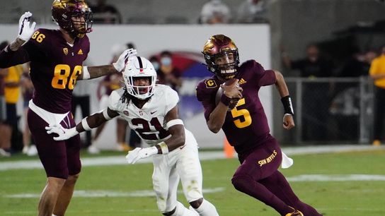 Jayden Daniels leads No. 22 Arizona State past Stanford (College Football)