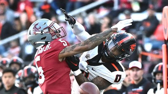 Washington St. holds on for 31-24 win over Oregon St. (College Football)
