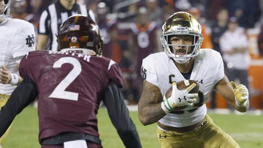 No. 14 Notre Dame scores 11 late points to edge Virginia Tech (College Football)