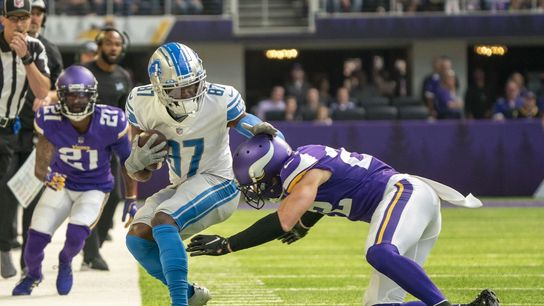 Report: Lions WR Quintez Cephus breaks collarbone (NFL)