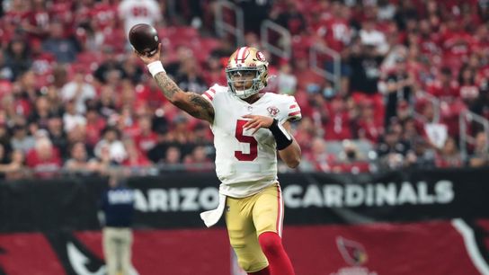 49ers' Trey Lance nurses minor knee sprain (NFL)