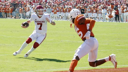 No. 4 Oklahoma weighs QB options for TCU game (College Football)