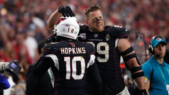 Hopkins out, Watt hopeful for Cardinals’ playoff game vs. Rams (NFL)
