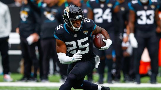Jaguars RB James Robinson (heel) returns to practice (NFL)