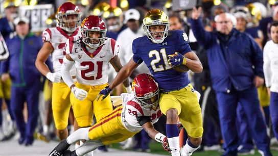No. 13 Notre Dame too much for USC, 31-16 (College Football)