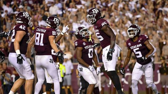 No. 17 Texas A&M cruises past South Carolina 44-14 (College Football)