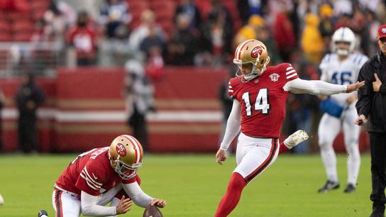 49ers waive kicker Joey Slye (NFL)