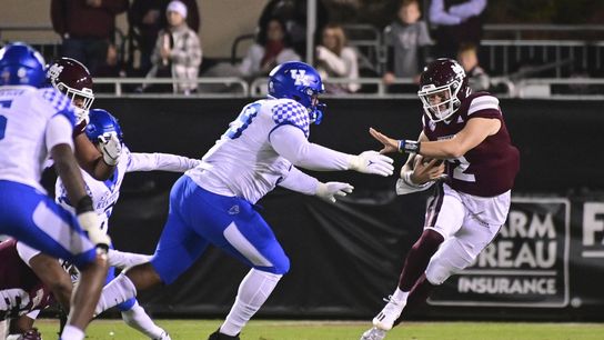 Will Rogers' record day lifts Mississippi St. to upset of No. 12 Kentucky (College Football)