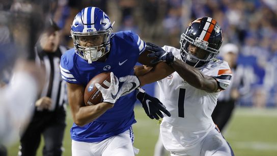 No. 25 BYU piles up 734 yards to outduel Virginia, 66-49 (College Football)