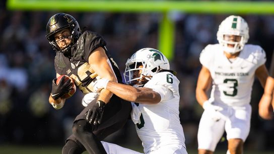 Aidan O’Connell's huge day lifts Purdue to upset over No. 3 Michigan State (College Football)